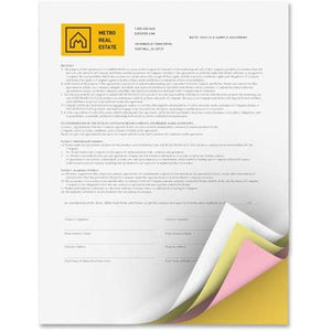 Xerox Premium Digital Carbonless Paper 4-Part Straight Collated White/Yellow/Pink/Gold, 8.5" x 11" (3R12430)