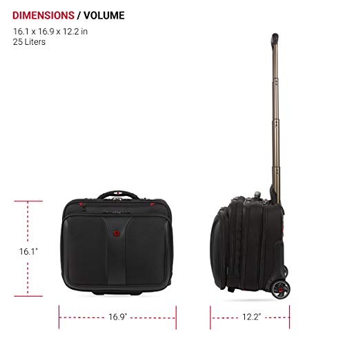 Wenger luggage Patriot II 15.6-Inch, Black