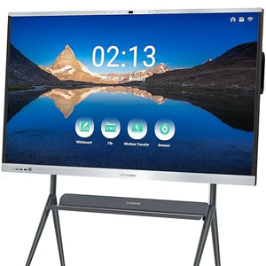 JYXOIHUB 65" Smart Board with 4K Display, Dual System, and 20MP Camera