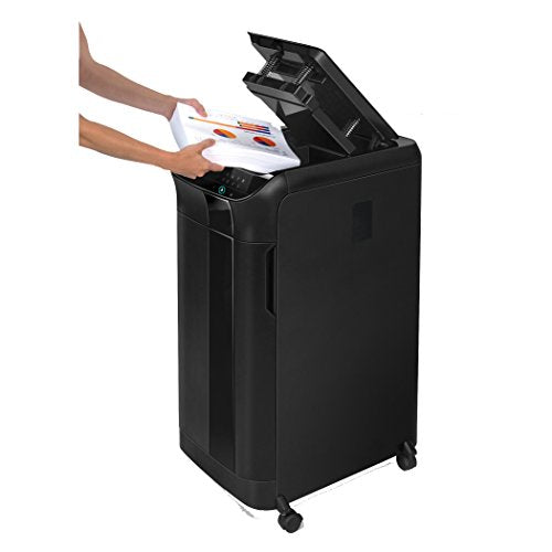 Fellowes AutoMax 550C 550-Sheet Cross-Cut Auto Feed Shredder (4963001)