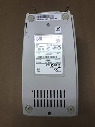 Zebra TLP 2824 Plus Printer 282P-101210-000 W/New Adapter, USB Power Cables