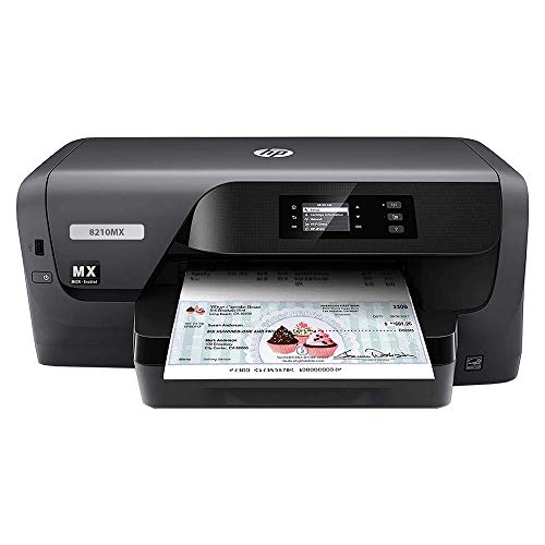 VersaCheck HP OfficeJet Pro 8210 MX MICR Check Printer and VersaCheck X1 Platinum Check Printing Software Bundle, Black (8210MX)