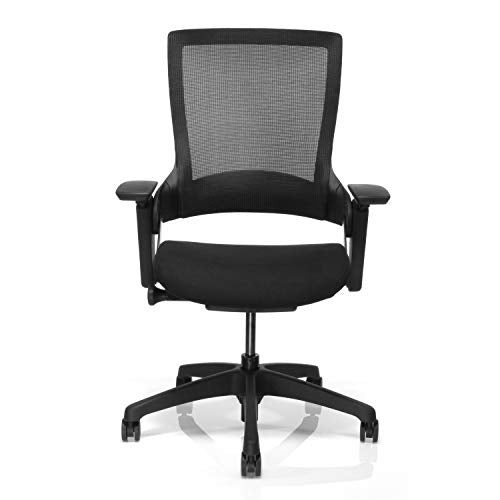 Lorell 59526 Serenity Chair, 43" x 28.4" x 27.5", Black