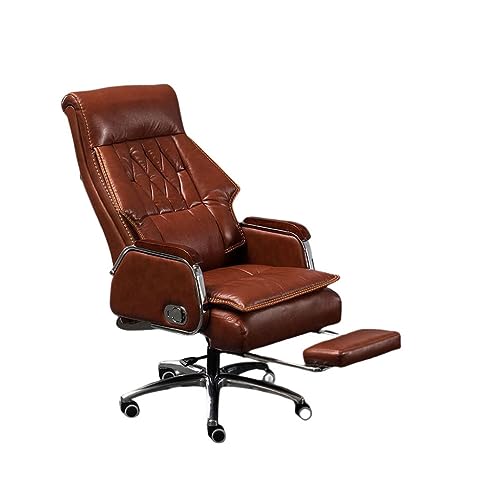 Massage Office Chair with Reclining Feature and Plush Foam Padding