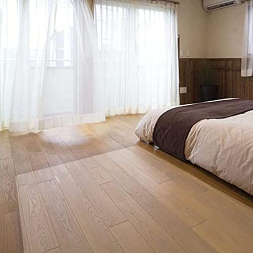 ZHOUHONG Clear Heavy Duty Hard-Floor Chair Mat for Low Pile Carpet - Floor Protection Mat