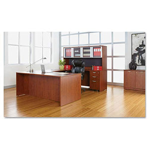 United Stationary Alera Valencia Series Straight Desk Shell, 71w X 35 1/2d X 29 5/8h, Med Cherry