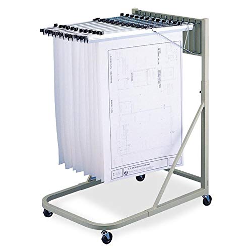 Safco Products 50016 18" Hanging Clamps for 18" x 24" Documents, Gray