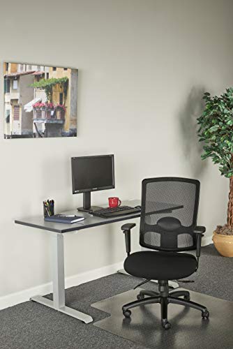 Alera ALEET4117 Etros Series High-Back Multifunction with Seat Slide Chair, Black