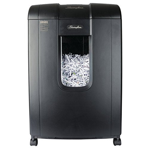 Swingline Paper Shredder, Jam Free, 19 Sheet Capacity, Super Cross-Cut, 1-10 Users, SX19-09 (1758493)