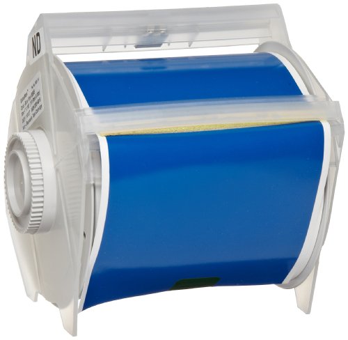 Brady 113127 GlobalMark 100' Length x 4" Width, B-595 Vinyl, Blue Indoor/Outdoor Tape