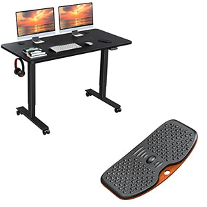 WOKA 48 x 24 Inch Electric Standing Desk, Standing Desk Mat Anti Fatigue