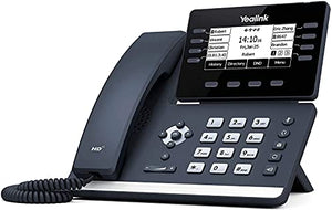 TWAComm.com Yealink SIP-T53W Business Phone System: Starter Pack - Voicemail, Auto Attendant, Call Recording (6 Phone Bundle)