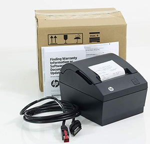 HP FK224AA POWEREDUSB Thermal Receipt Printer Monochrome Direct Thermal UP to 74 L