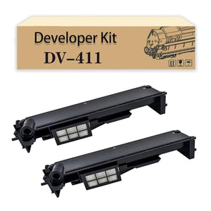 LISTWA DV-411 Developer Kit for Konica Minolta Printers, High Yield 150,000 Pages Black*2