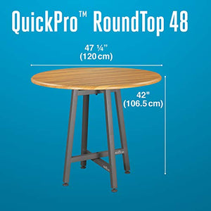 VARIDESK - QuickPro Round Top Conference Table