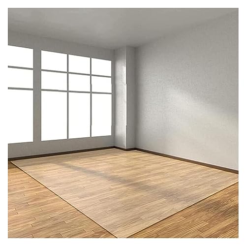 HOBBOY Clear Vinyl Runner Rug for Hard Floors, 1.5mm Thick, Waterproof - 60/80/100/120/140cm Wide