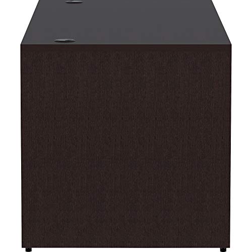 Lorell LLR18211 Espresso Laminate Desk