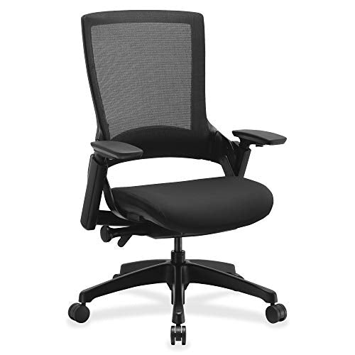 Lorell 59526 Serenity Chair, 43" x 28.4" x 27.5", Black