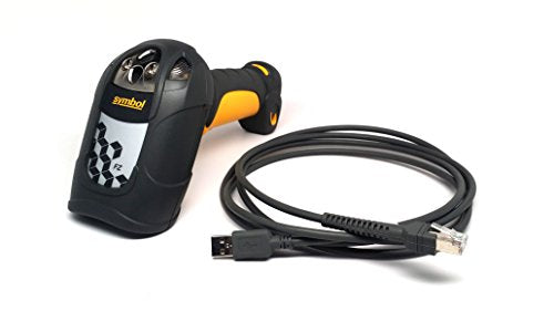 Zebra/Motorola Symbol LS3408-FZ Rugged Handheld Barcode Scanner with USB Cable