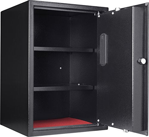 Barska AX13098 1.45 Cubic Ft Large Keypad Safe, One Size, Black