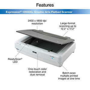 Epson Expression 12000XL-GA Flatbed Scanner