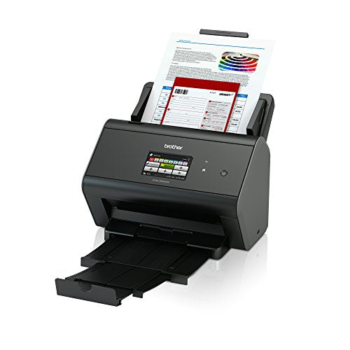Brother ADS-2800W Touch Screen Desktop Office Scanner