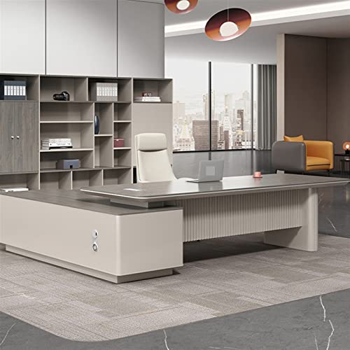 TAPIVA Executive Office Desk and Chair Set - Premium Office Furniture