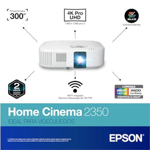 Epson Home Cinema 2350 4K PRO-UHD Smart Gaming Projector