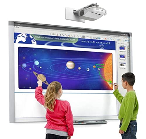 SMART Interactive Whiteboard and Projector Bundle - 87” for Classroom and Collaborative Presentations