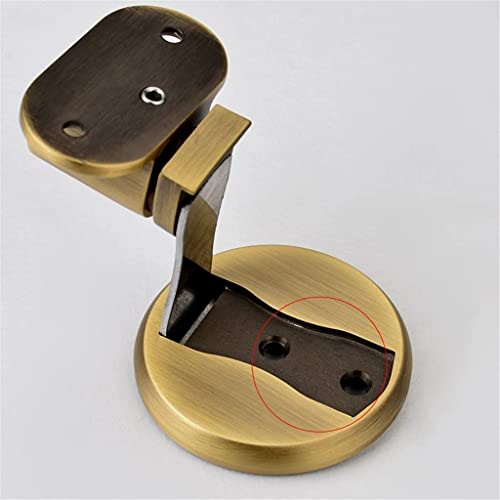 Copper Magnetic Door Stop Adjustable Invisible Door Hardware (Color: B)