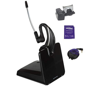 Plantronics CS530 Wireless Headset Bundle with Lifter, Busy Light and Headset Advisor Wipe- Professional Package