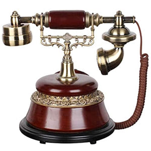 GagalU Retro Phone European Antique Resin Vintage Telephone