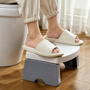 Generic Folding Toilet Stool - Bathroom Potty Step Stool