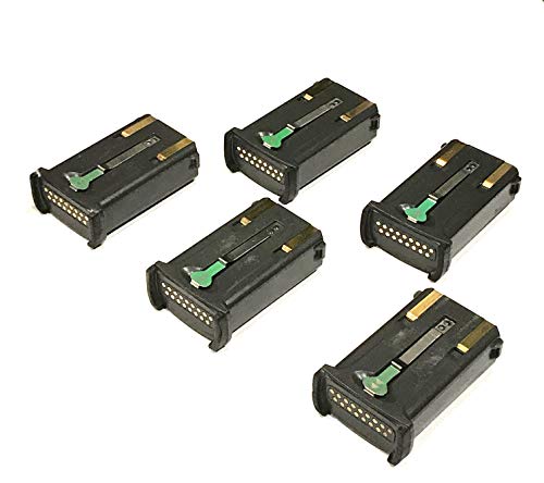 Pack of 5 x Symbol Battery MC9000 Series MC9050 MC9060 MC9090 MC9190 MC92N0 Barcode Scanner 82-111734-01-7.4v 2400mAh