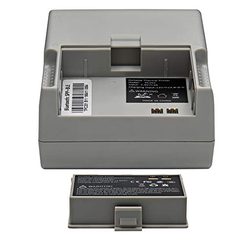 AFFORDABLE Thermal Receipt Printer, Android Bluetooth Mobile Printer with Auto Cutter, 2 Inches 58MM Printer with Belt Pouch for Business ESC/POS, Does Not Support iOS Devices Square
