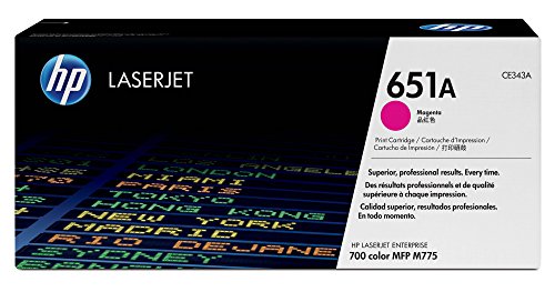 HP 651A | CE343A | Toner Cartridge | Magenta