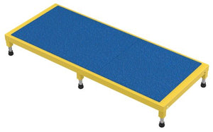 Vestil Adjustable Work-Mate Stand with Ergo Matting Deck, 500-lb. Capacity, 60" x 24" Deck