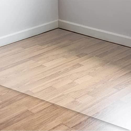 HOBBOY Clear PVC Hard-Floor Chair Mat, 1.5mm Thick, Non-Slip, Waterproof - Multiple Sizes