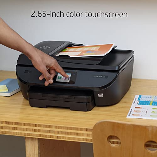 HP Envy 78 55 Wireless All-in-One Color Inkjet Photo Printer, Black - Print Copy Scan Fax - 2.65" Touchscreen CGD, 15 ppm, 4800 x 1200 dpi, Auto 2-Sided Printing, 35-Page ADF, 8.5" x 14", Ethernet