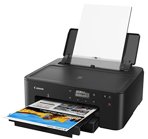 Canon PIXMA TS702 Wireless Single Function Printer | Mobile Printing with AirPrint(R), Google Cloud Print, and Mopria(R) Print Service, Works with Alexa, Black, One Size