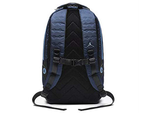 Nike Air Jordan Retro 13 Backpack Laptop Storage Shoe Pocket Bag (Navy Blue)