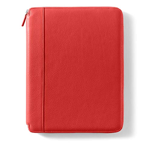 Leatherology Scarlet Tablet Portfolio Padfolio Compatible with 12.9 Inch iPad Pro