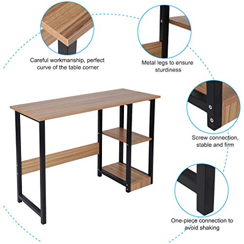 Home Desktop Computer Desk Bedroom Laptop Study Table Office Desk Workstation