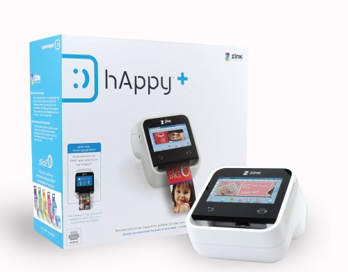 ZINK Wireless Touchscreen Printer. Wi-Fi Enabled. Built In App for Editing and Printing Photo & Labels On-The-Go. Prints Directly and from IOS & Android Smart Devices.
