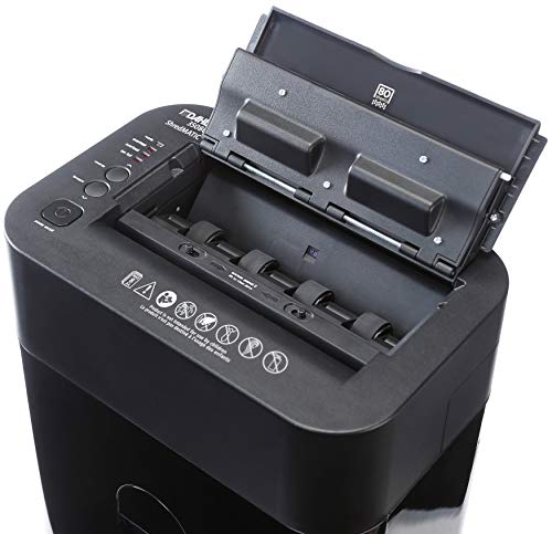 Dahle ShredMATIC 35080 Auto-Feed Paper Shredder, 80 Sheet Tray, Oil-Free, Jam Protection, Security Level P-4, 1-3 Users