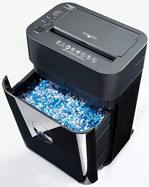 Dahle ShredMATIC 35080 Auto-Feed Paper Shredder, 80 Sheet Tray, Oil-Free, Jam Protection, Security Level P-4, 1-3 Users