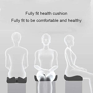 Sicunang Memory Foam Seat Cushion | Relief for Office Chair & Car Seat - Sciatica & Back Pain Support