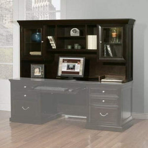 kathy ireland Home by Martin Fulton Executive Hutch - Fully Assembled