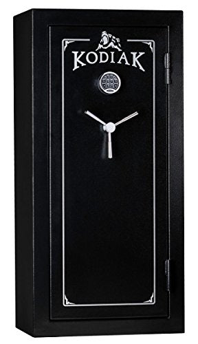 Kodiak KB19ECX Gun Safe by Rhino Metals, 30 Long Guns & 4 Handguns, 350 lbs, 30 Minute Fire Protection, Electronic Lock and Bonus Deluxe Door Organizer