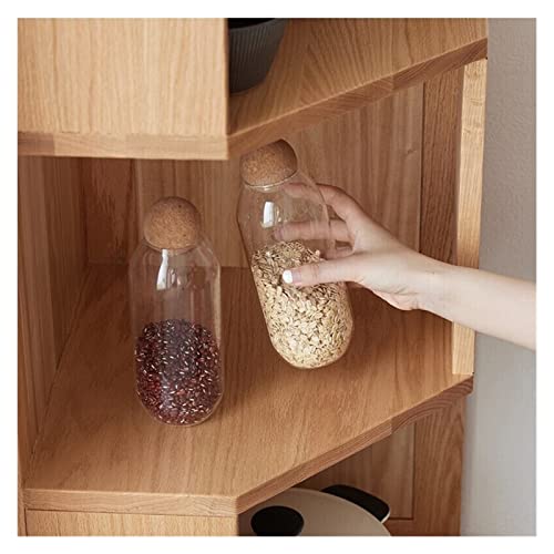 GLigeT Modern Simple Corner Bookshelf Display Cabinet
